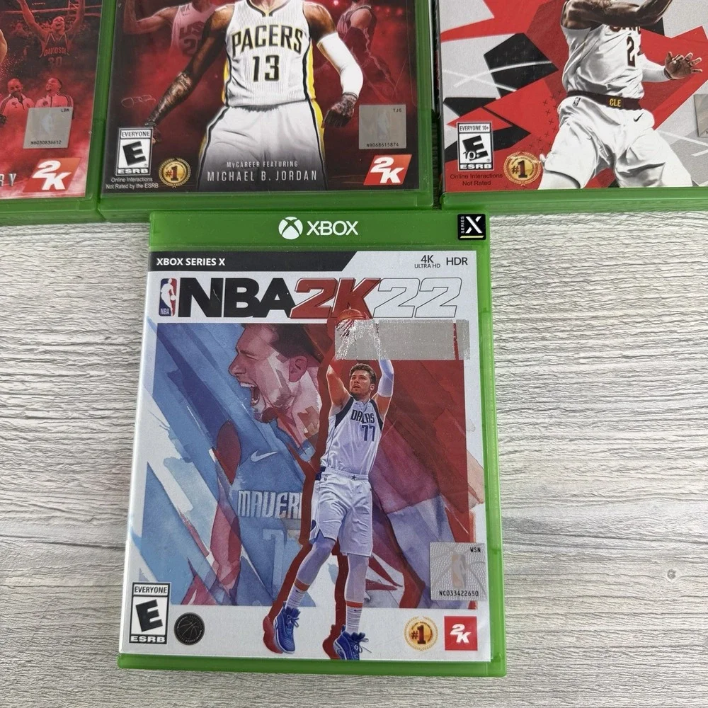 XBOX One Lot of 4 NBA 2K16,2K17, 2k18 & 2K22 Tested & Work